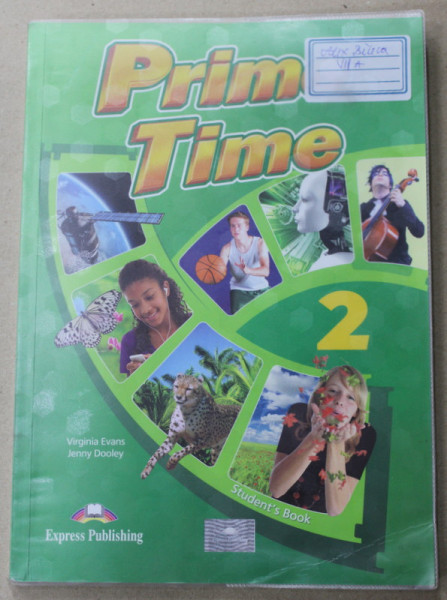 PRIME TIME 2.  , STUDENT 'S BOOK , by VIRGINIA EVANS - JENNY DOOLEY , 2018