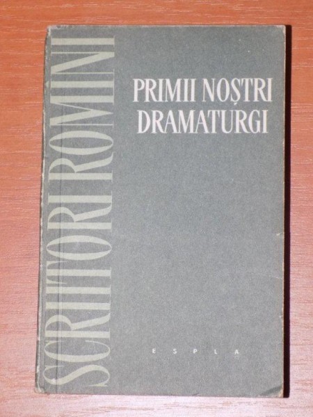 PRIMII NOSTRI DRAMATURGI  1960