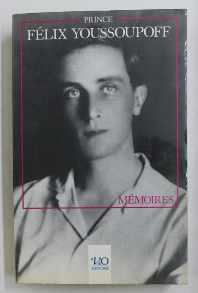 PRINCE FELIX YOUSSOUPOFF , MEMOIRES , 1990