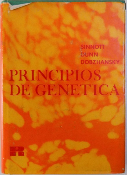 PRINCIPIOS DE GENETICA por EDMUND W. SINNOTT ..THEODOSIUS DOBZHANSKY , 1966