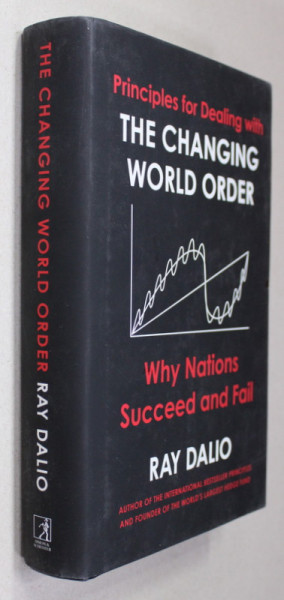 PRINCIPLES FOR DEALING WITH THE CHANGING WORLD ORDER - WHY NATIONS SUCCEED AND FAIL by RAY DALIO , 2021 * PREZINTA PETE PE BLOCUL DE FILE SI UN MIC DEFECT COPERTA FATA