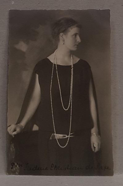 PRINTESA FREDERIC CHRISTIAN DE SACHSEN , CARTE POSTALA ILUSTRATA , MONOCROMA, NECIRCULATA , INCEPUTUL SEC. XX