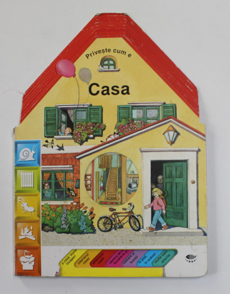PRIVESTE CUM E CASA de CARLO ALBERTO MICHELINI , ilustratii de NELLA BOSNIA , ANII ' 2000
