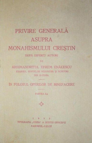 PRIVIRE GENERALA ASUPRA MONARHISMULUI CRESTIN  PARTEA 1  1933