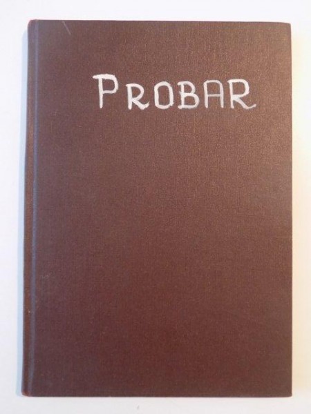 PROBAR DE LITERE