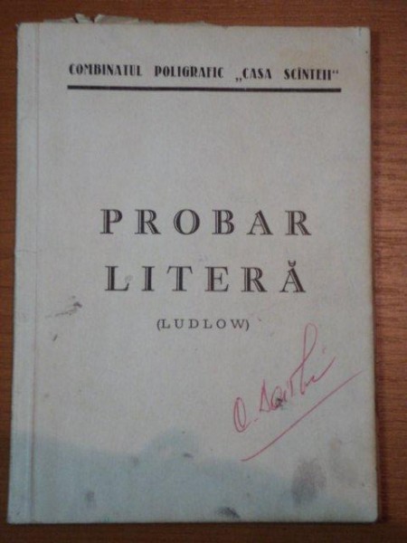 PROBAR LITERA -LUDLOW