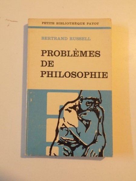 PROBLEMES DE PHILOSOPHIE de BERTRAND  RUSSELL , 1972