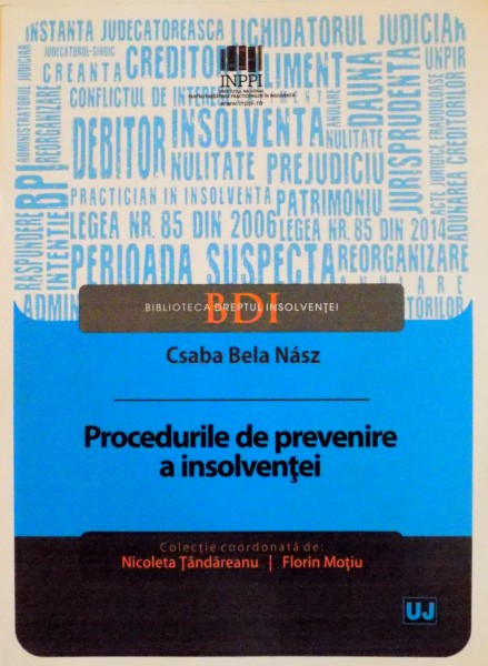 PROCEDURILE DE PREVENIRE A INSOLVENTEI de CSABA BELA NASZ, 2015