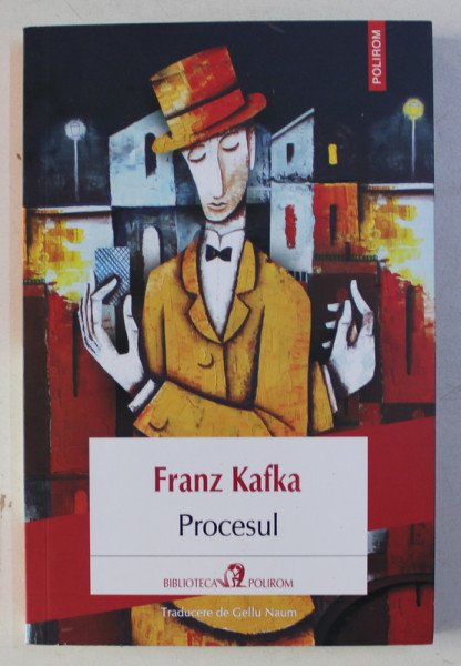 PROCESUL de FRANZ KAFKA , 2018 *COPERTA FATA INDOITA