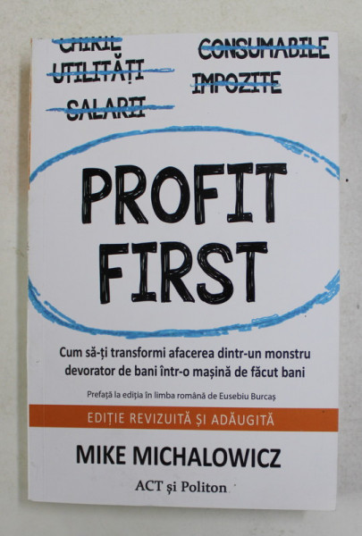 PROFIT FIRST de MIKE MICHALOWICZ , 2021