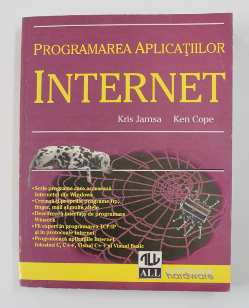 PROGRAMAREA APLICATIILOR  INTERNET de KRIS JAMSA si KEN COPE , 1998