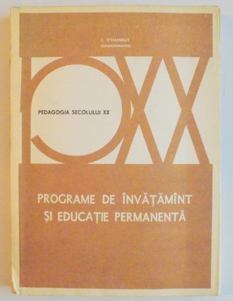 PROGRAME DE INVATAMANT SI EDUCATIE PERMANENTA de L. D ' HAINAUT , 1981
