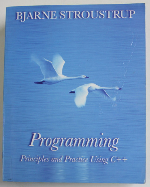 PROGRAMMIMG - PRINCIPLES AND PRCATICE USING C ++ by BJARNE STROUSTRUP , 2009
