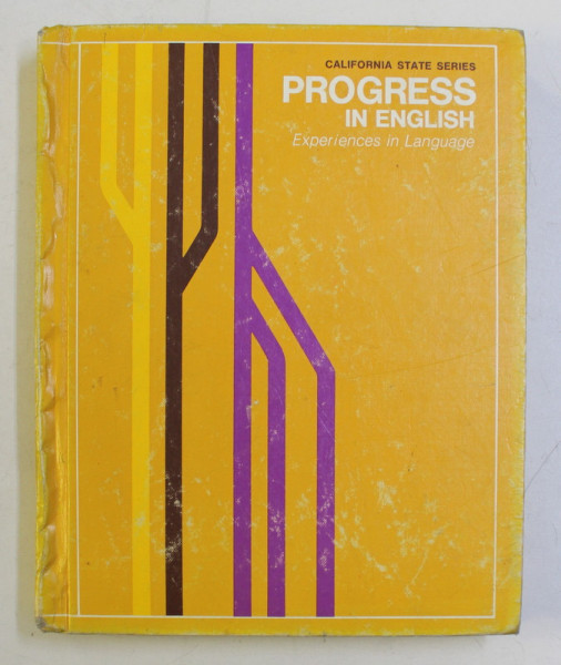 PROGRESS IN ENGLISH , EXPERIENCES IN LANGUAGE by JOHN S. HAND ... HAROLD G. SHANE , 1975