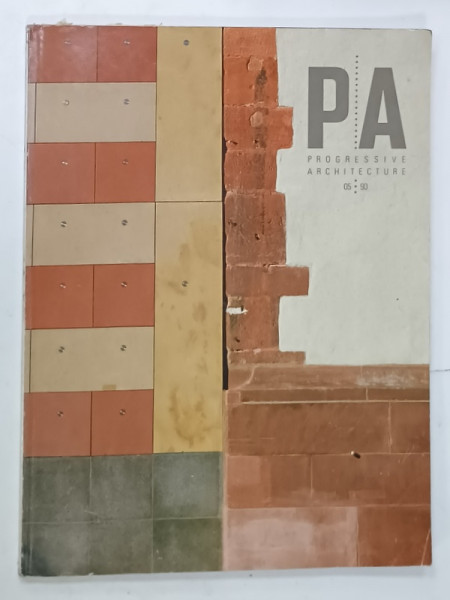 PROGRESSIVE ARCHITECTURE , No. 50 , 1990 , REVISTA IN LIMBA  ENGLEZA