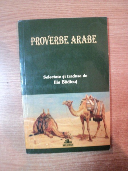 PROVERBE ARABE de ILIE BADICUT , 2007