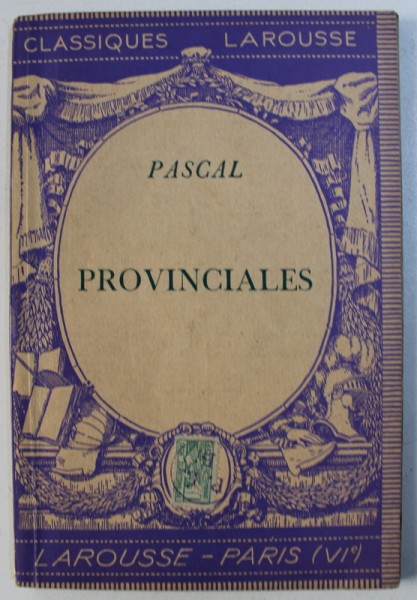 PROVINCIALES par PASCAL , 1934