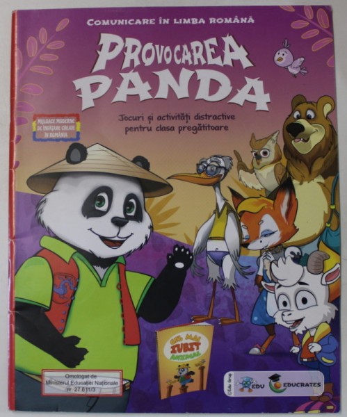 PROVOCAREA PANDA , JOCURI SI ACTIVITATI DISTRACTIVE PENTRU CLASA PREGATITOARE , ANII '2000