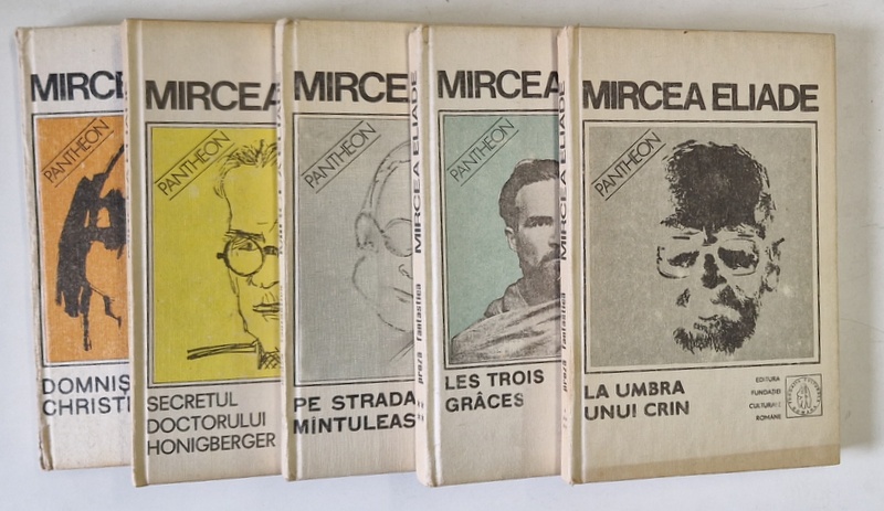 PROZA FANTASTICA de MIRCEA ELIADE , 5 VOLUME , 1991- 1992