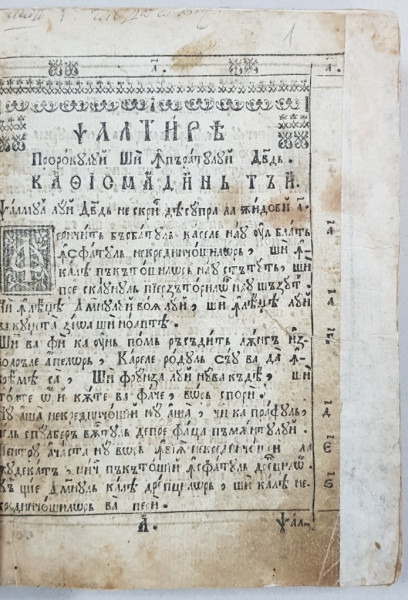 PSALTIREA PROOROCULUI SI IMPARATULUI DAVID - SECOL 19