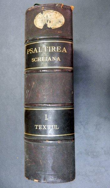 Psaltirea Scheiana  1482,  Ion Bianu, Tom I, Buc. 1889