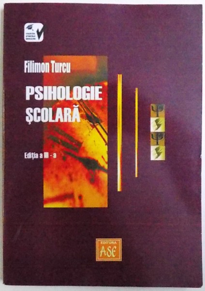 PSIHOLOGIE SCOLARA de FILIMON TURCU , 2008