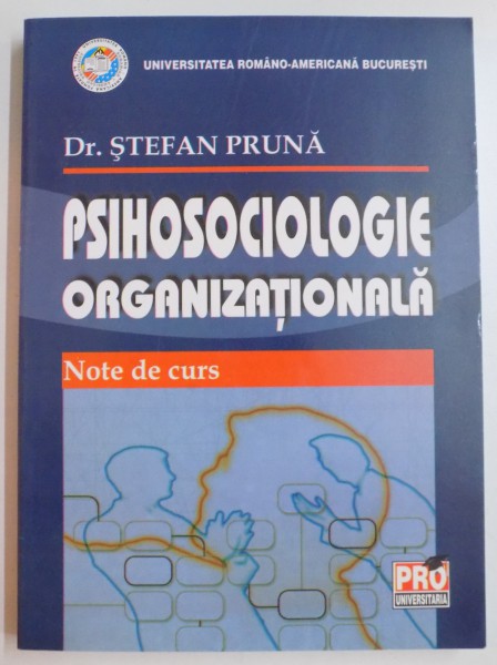 PSIHOSOCIOLOGIE ORGANIZATIONALA , NOTE DE CURS de STEFAN PRUNA , 2007