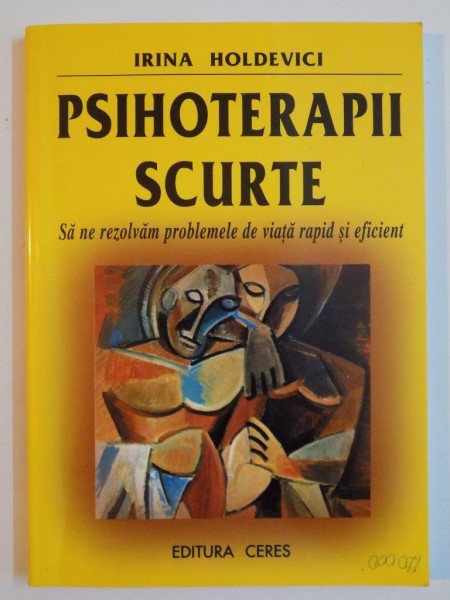 PSIHOTERAPII SCURTE , SA NE REZOLVAM PROBLEMELE DE VIATA RAPID SI EFICIENT de IRINA HOLDEVICI