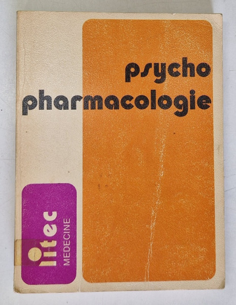 PSYCHO PHARMACOLOGIE , sous la direction du P. SUTER , 1971, DEDICATIE *