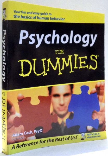 PSYCHOLOGY FOR DUMMIES by ADAM CASH , 2002