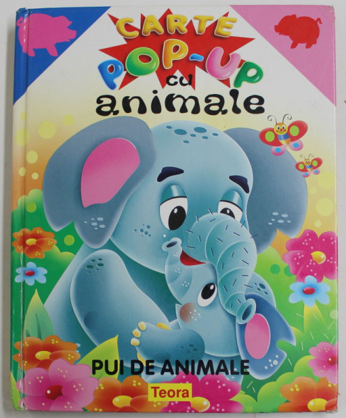 PUI DE ANIMALE - CARTE POP - UP , ILUSTRATII 3 D , 2007