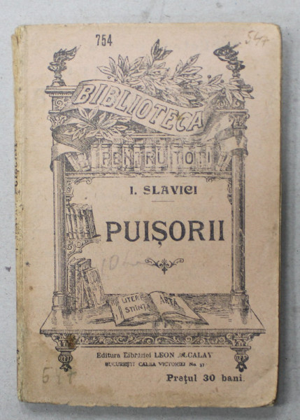 PUISORII de IOAN SLAVICI , CCA. 1900