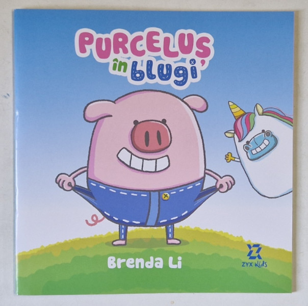 PURCELUS IN BLUGI , text si ilustratii de BRENDA LI , 2025