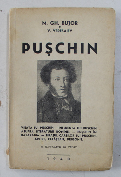 PUSCHIN de M. GH. BUJOR si V. VERESAIEV , 1940