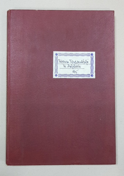 PUTEREA PERSONALITATEI IN RASBOIU traducere de Lt. Gheorghe Rozin - BUCURESTI, 1915