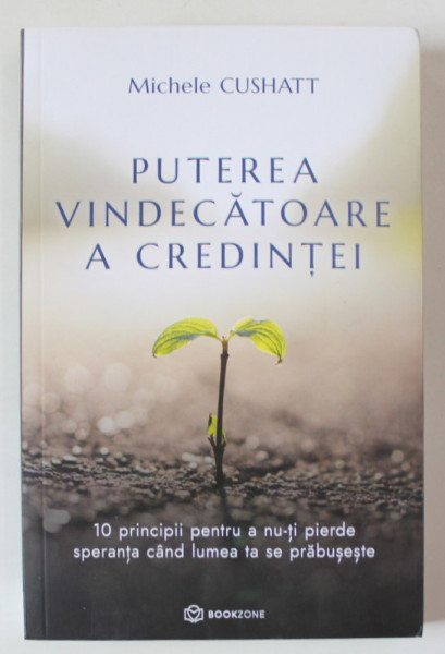 PUTEREA VINDECATOARE A CREDINTEI , 10 PRINCIPII PENTRU A NU -TI PIERDE SPERANTA CAND LUMEA TA SE PRABUSESTE de MICHELE CUSHATT , 2023