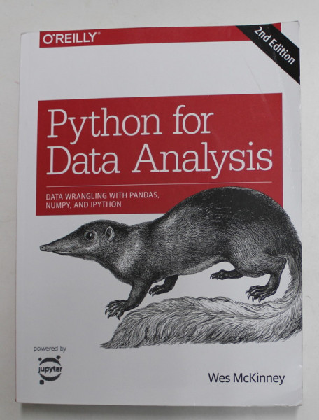 PYTHON FOR DATA ANALYSIS - DATA WRANGLING WITH PANDAS , NUMPY , AND IPYTHON by WES McKINNEY , 2018