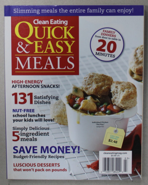 QUICK AND EASY MEALS , CLEAN EATING , 2010