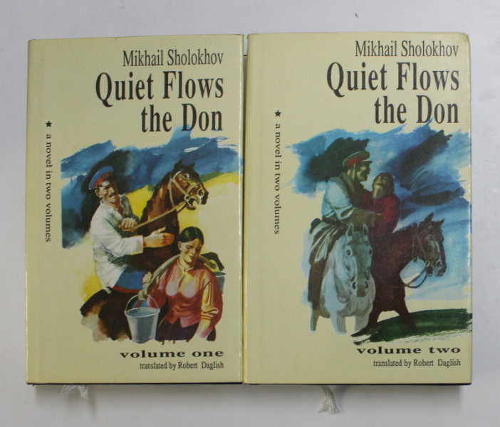 QUIET FLOWS THE DON ( PE DONUL LINISTIT ) , VOLUMES I - II by MIKHAIL SHOLOKHOV , 1988