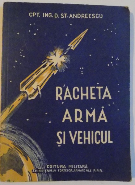 RACHETA , ARMA SI VEHICUL , 1957