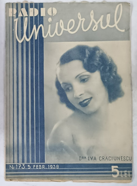 RADIO , REVISTA EDITATA DE ZIARUL ' UNIVERSUL ' , NR. 173 , 1938