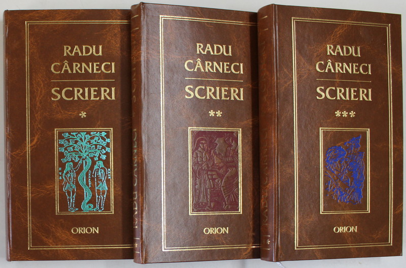 RADU CARNECI , SCRIERI , VOLUMELE I- III , 2004, EDITIE DE LUX