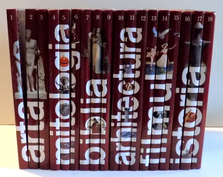 RAFTUL DE CULTURA GENERALA, SET 18 VOLUME, 2010