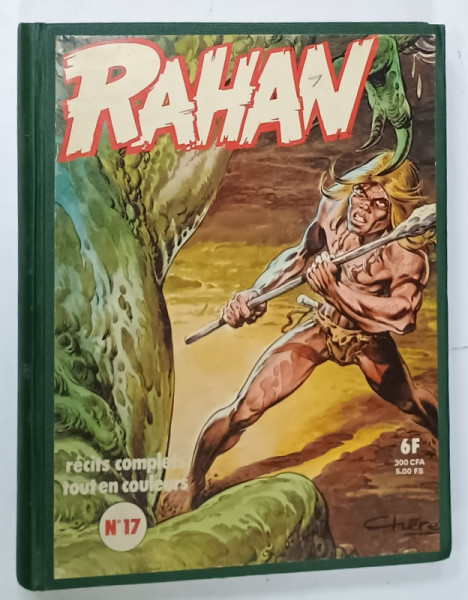 RAHAN , BITRIMESTRIEL , REVISTA DE BENZI DESENATE , TEXT IN LIMBA FRANCEZA , COLEGAT DE 5 NUMERE  , 1972 -1975