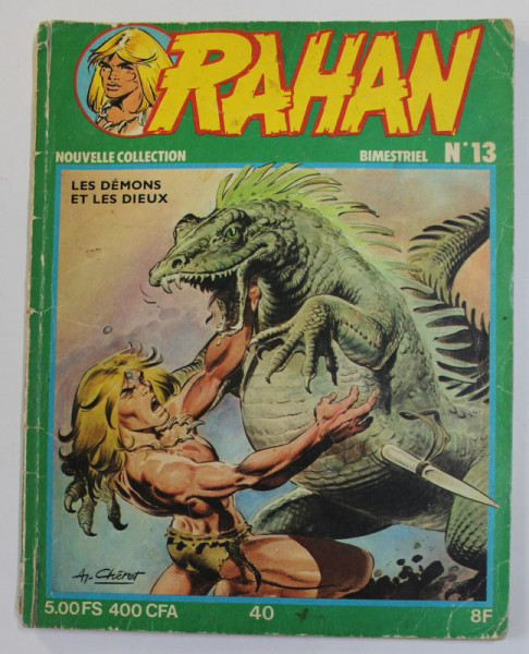 RAHAN , NR. 13 , LES DEMONS ET LES DIEUX