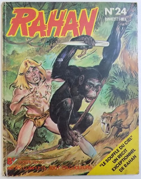 RAHAN , REVISTA BITRIMESTRIALA NR. 24 , 1977