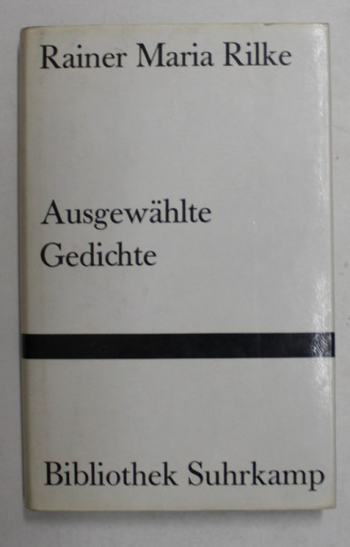 RAINER MARIA RILKE - AUSGEWAHLTE GEDICHTE ,1978