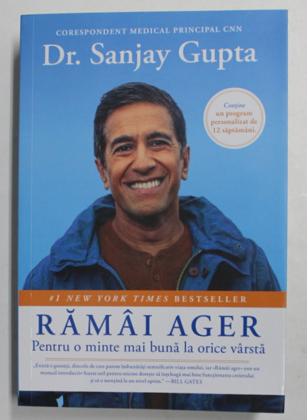 RAMAI AGER - PENTRU O MINTE MAI BUNA LA ORICE VARSTA de Dr. SANJAY GUPTA , 2021