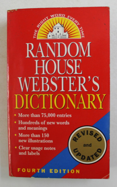 RANDOM HOUSE WEBSTER 'S DICTIONARY , 2001
