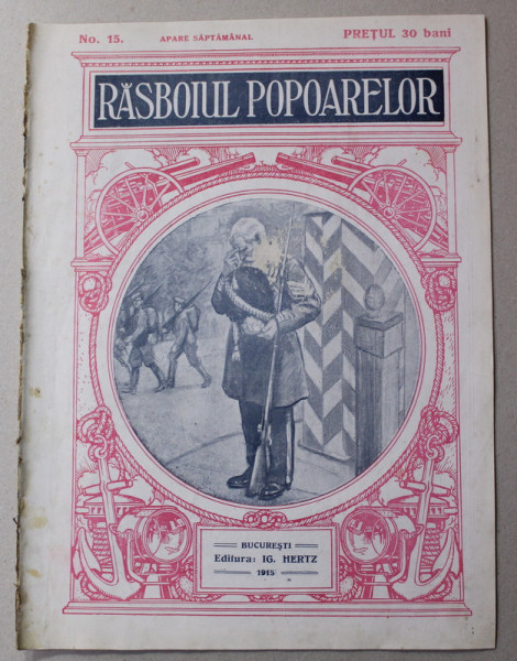 RASBOIUL POPOARELOR ,  NR. 15  , 1915